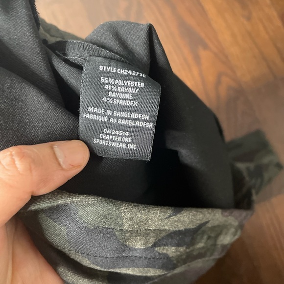 NWT XL Women’s Green Camo Skinny Leggings with Pockets 💚🖤 - Picture 8 of 9